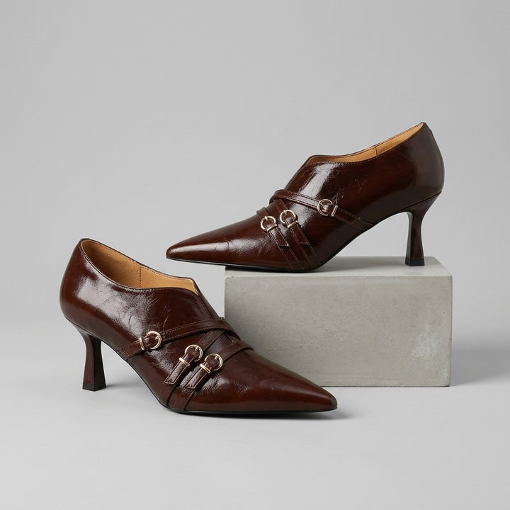 Vivienne Triple Buckle Pump
