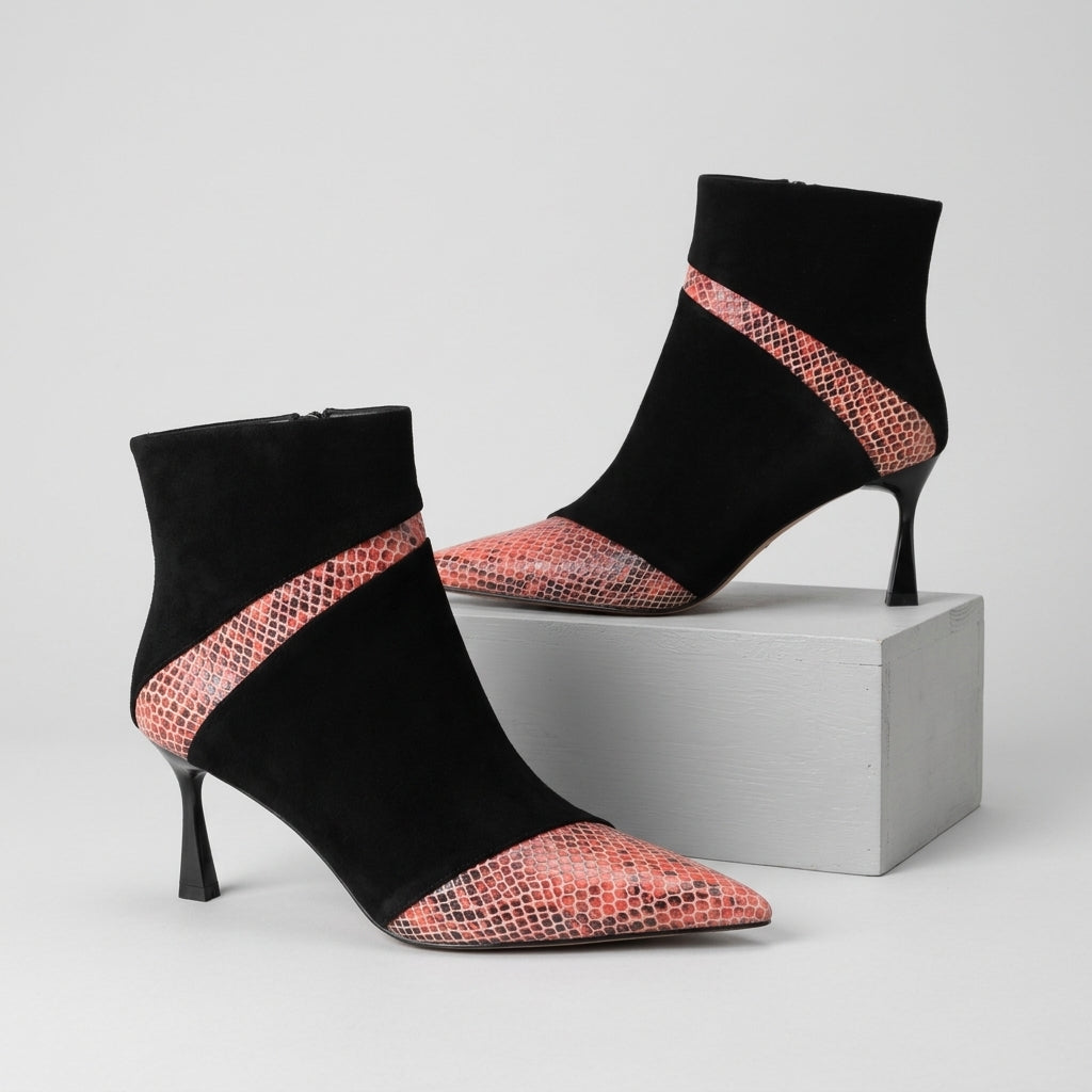 Presley Snake Panel Boot