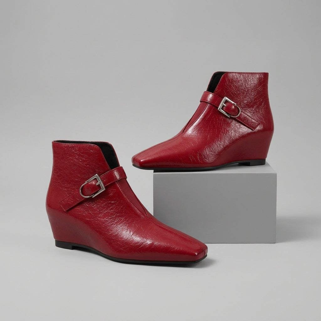 Kara Square Toe Bootie