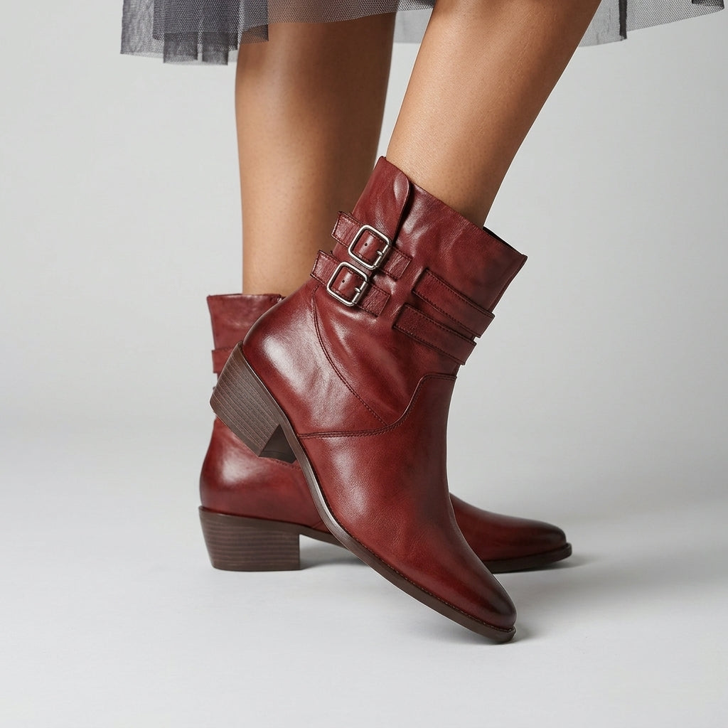 Blair Double Buckle Boot