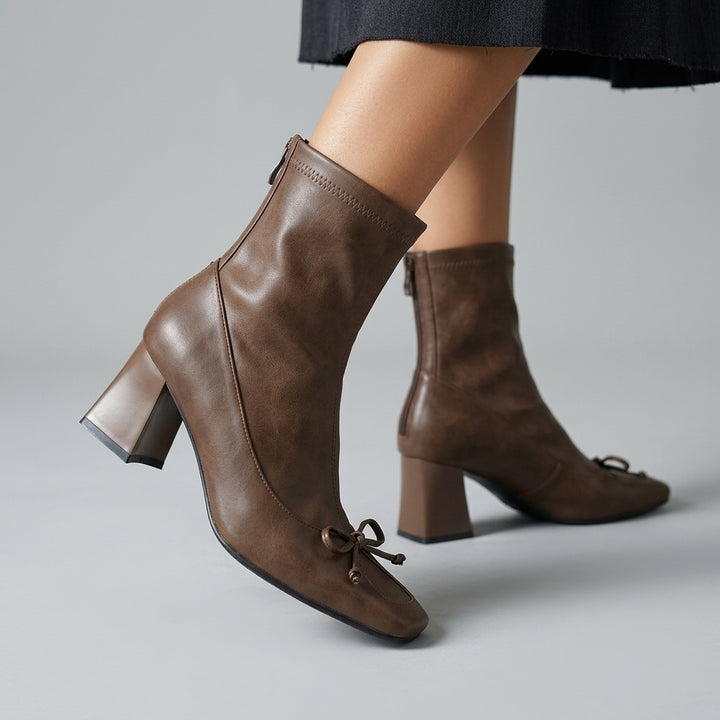 Bella Bow Ankle Boot