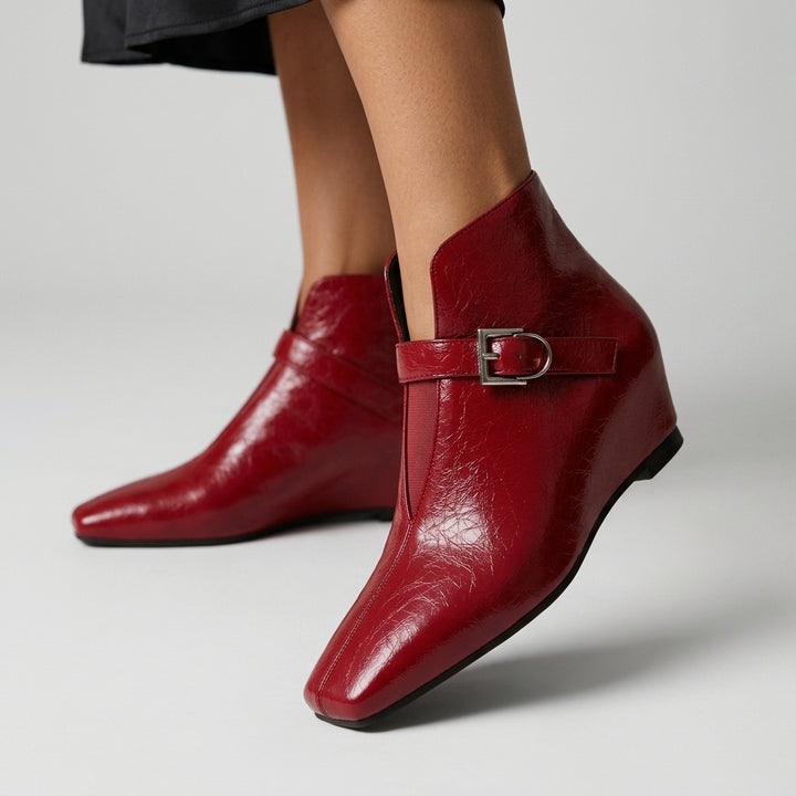 Kara Square Toe Bootie