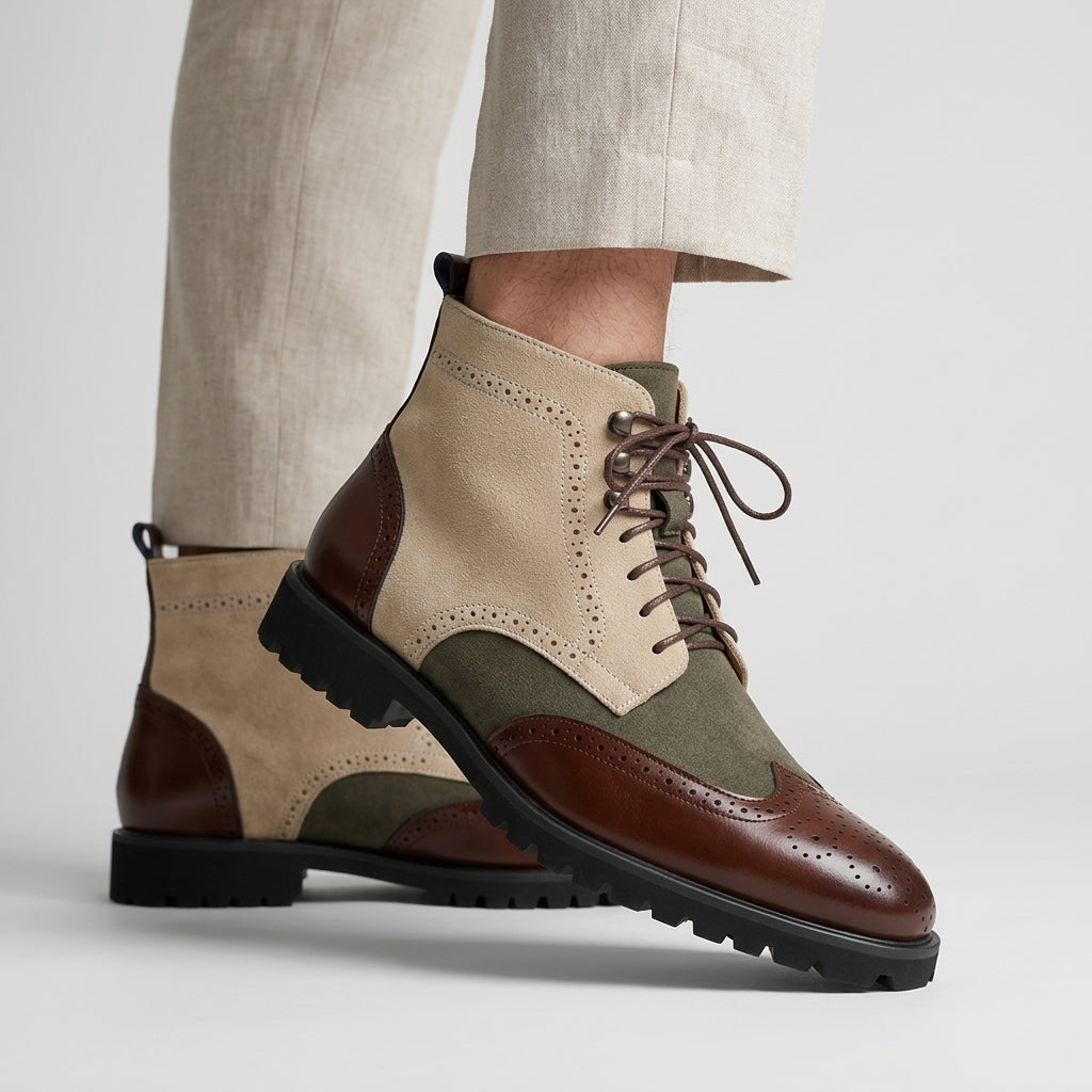 Harwick Wingtip Brogue Boot
