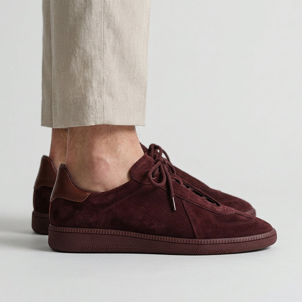 Caleb Suede Low-Top Sneaker