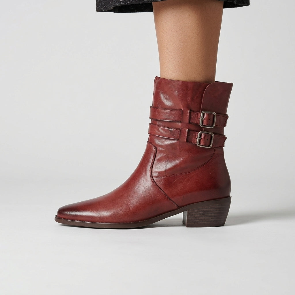 Blair Double Buckle Boot