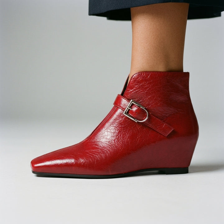 Kara Square Toe Bootie