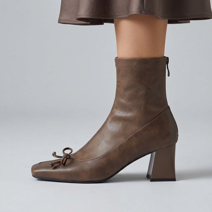 Bella Bow Ankle Boot