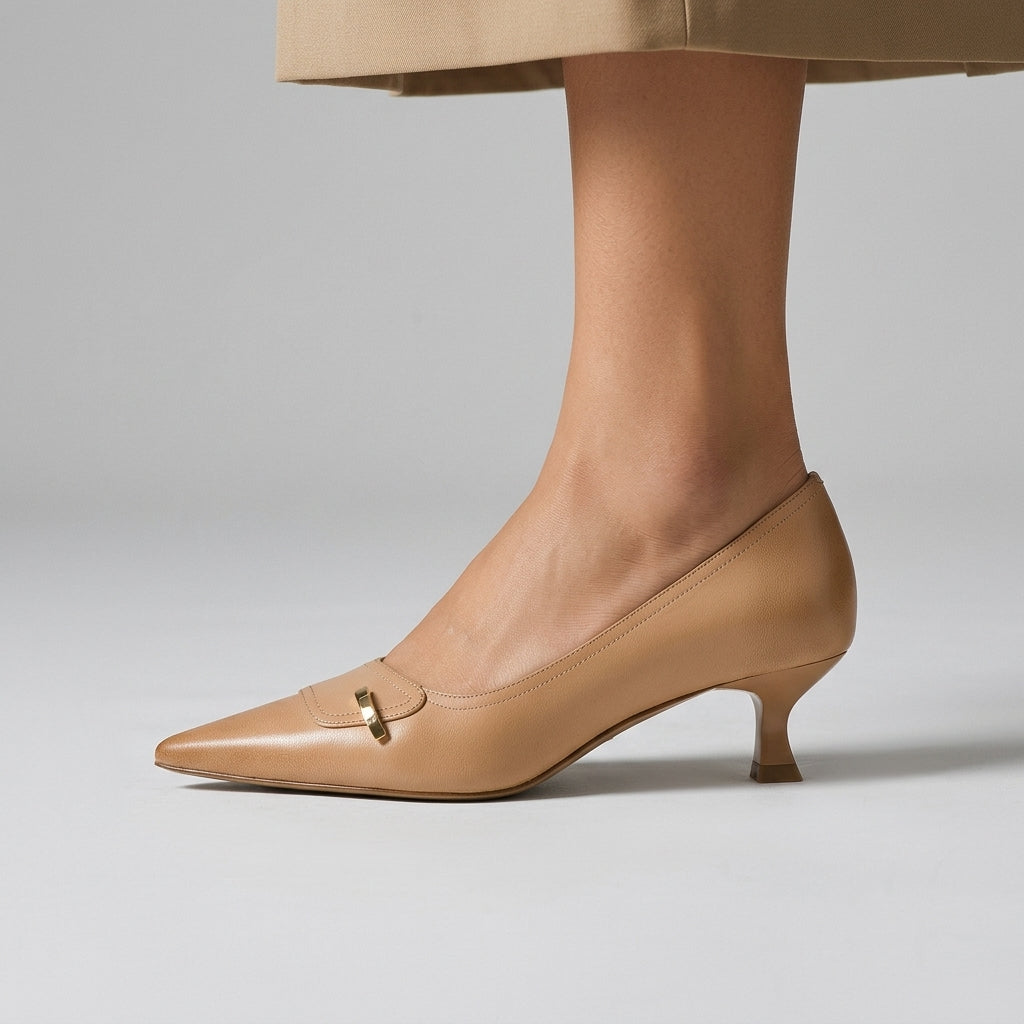 Katrina Kitten Heel Pump