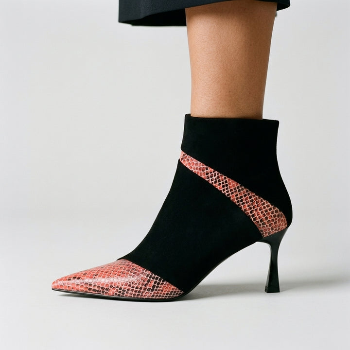 Presley Snake Panel Boot