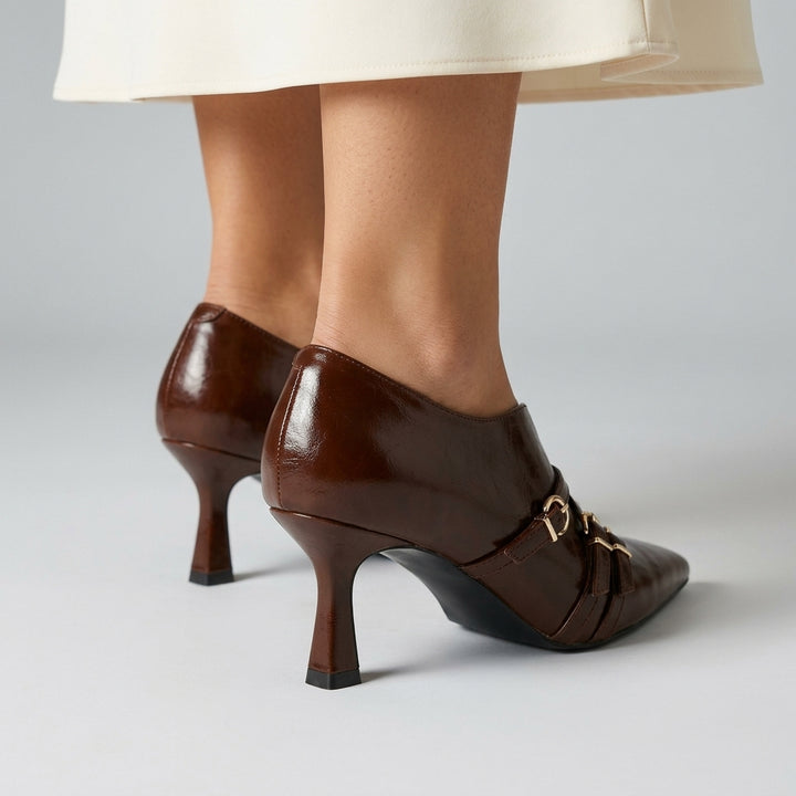 Vivienne Triple Buckle Pump