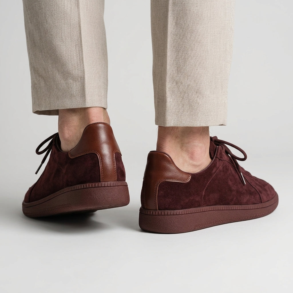 Caleb Suede Low-Top Sneaker