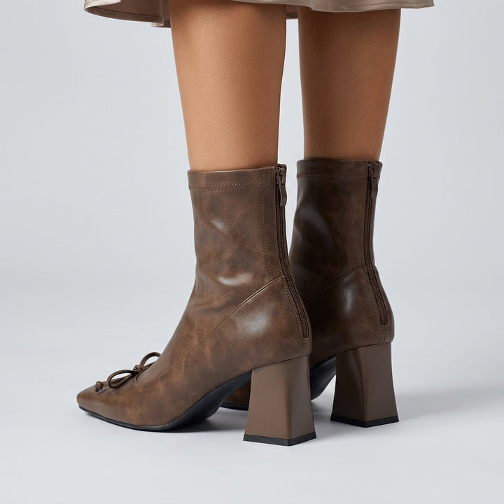 Bella Bow Ankle Boot