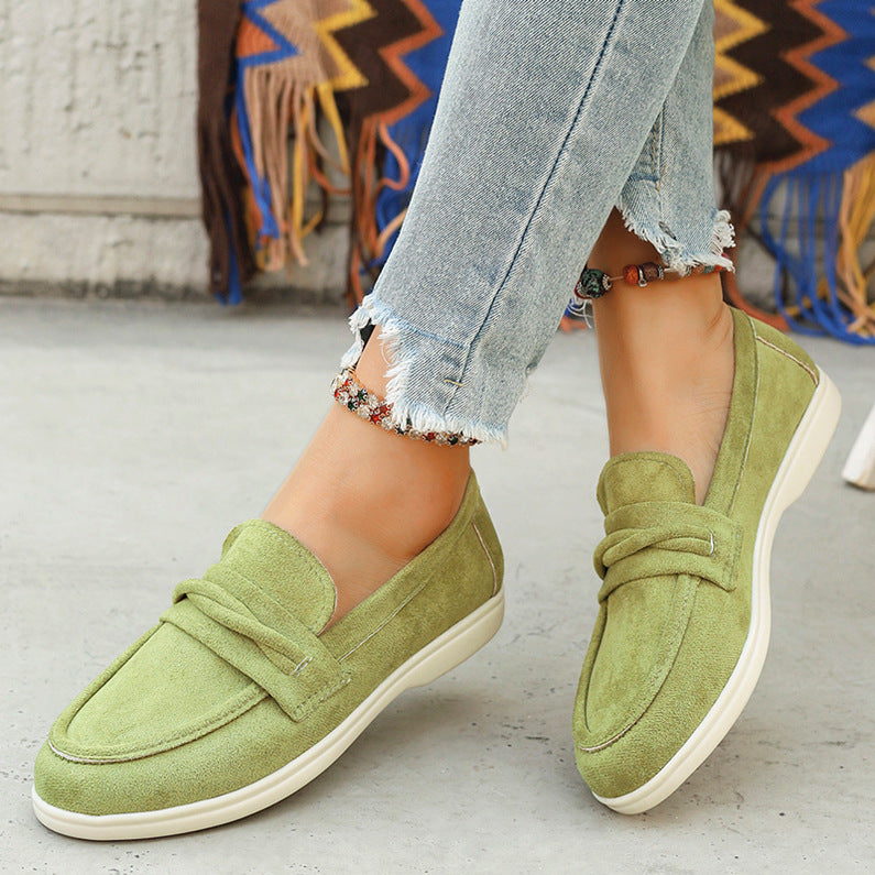 Sandra Suede Loafer