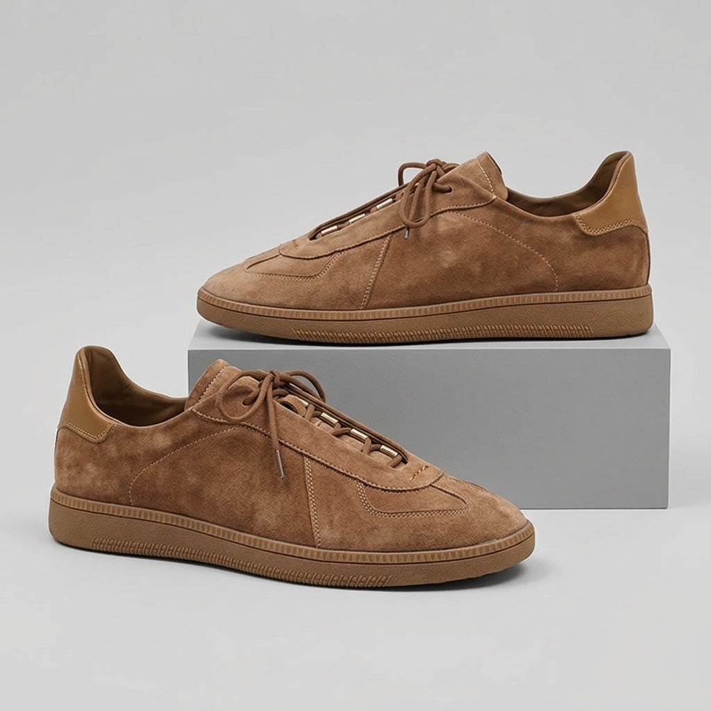 Caleb Suede Low-Top Sneaker