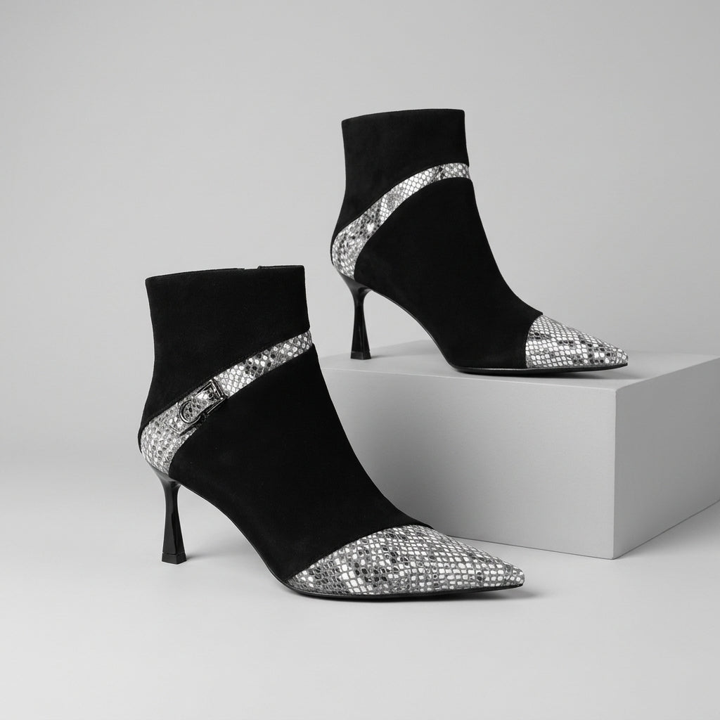 Presley Snake Panel Boot