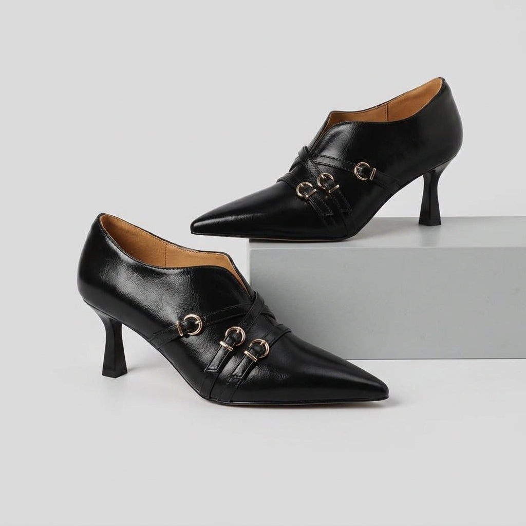 Vivienne Triple Buckle Pump