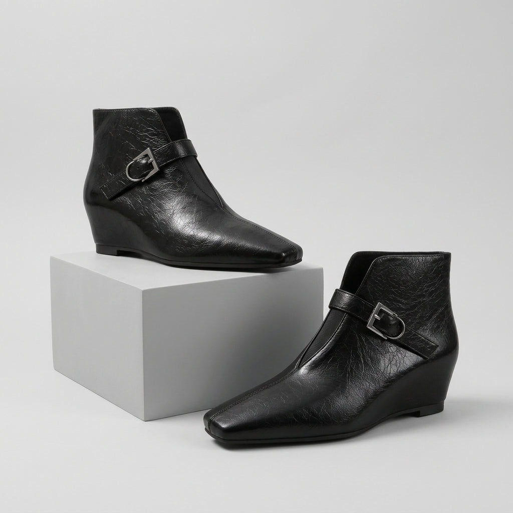 Kara Square Toe Bootie