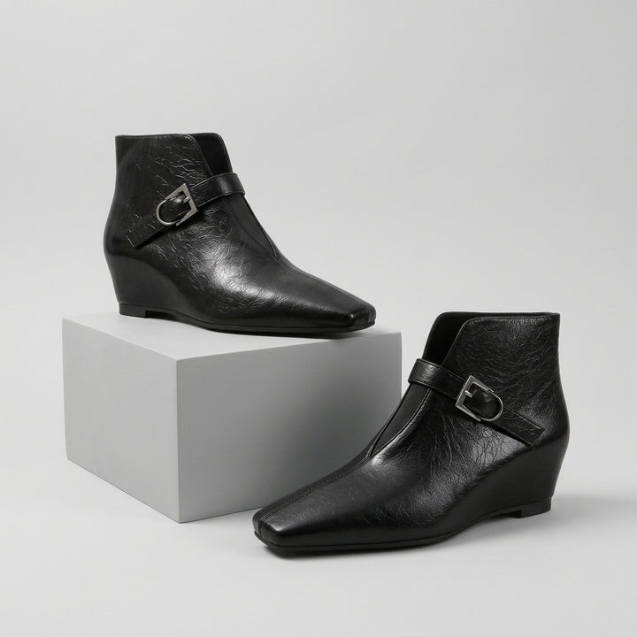 Kara Square Toe Bootie