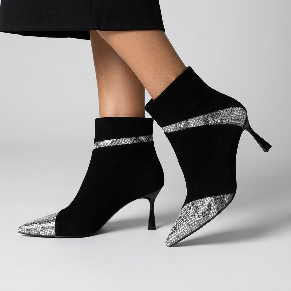 Presley Snake Panel Boot