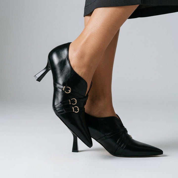 Vivienne Triple Buckle Pump
