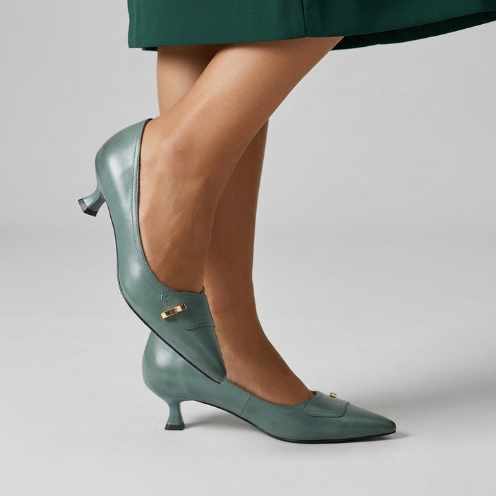 Katrina Kitten Heel Pump