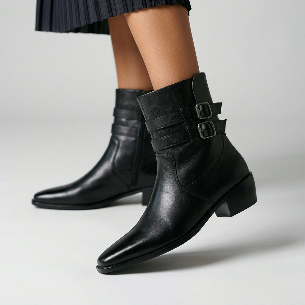 Blair Double Buckle Boot