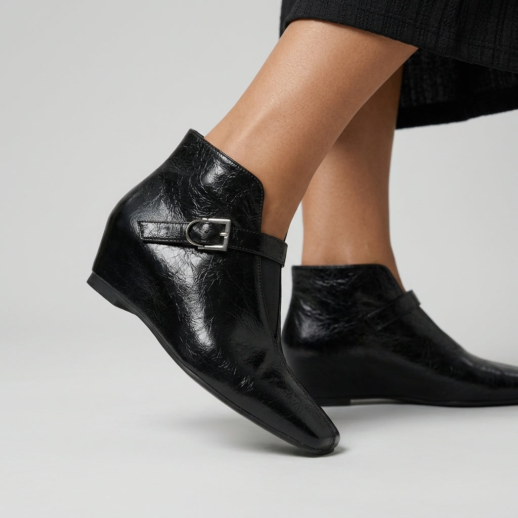 Kara Square Toe Bootie