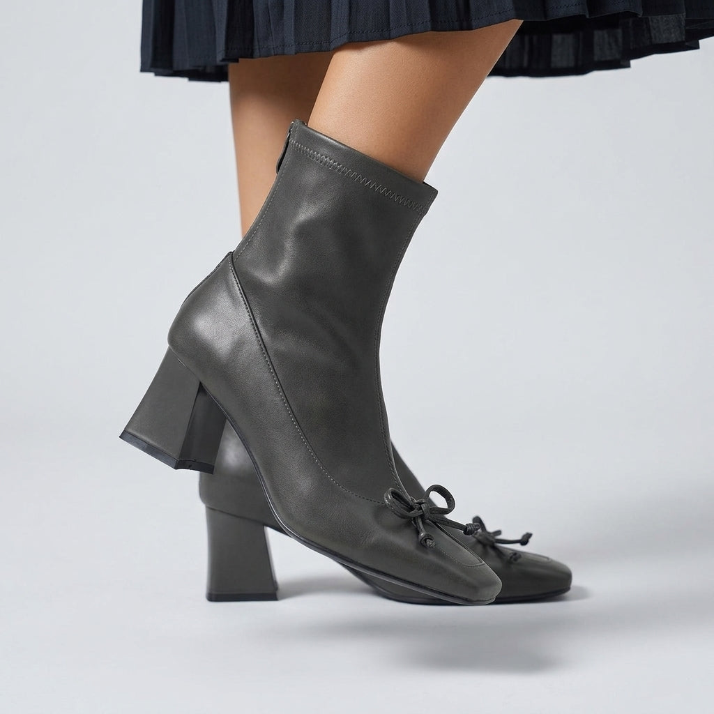 Bella Bow Ankle Boot