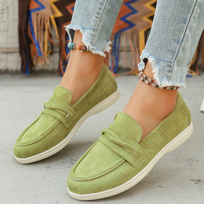Sandra Suede Loafer
