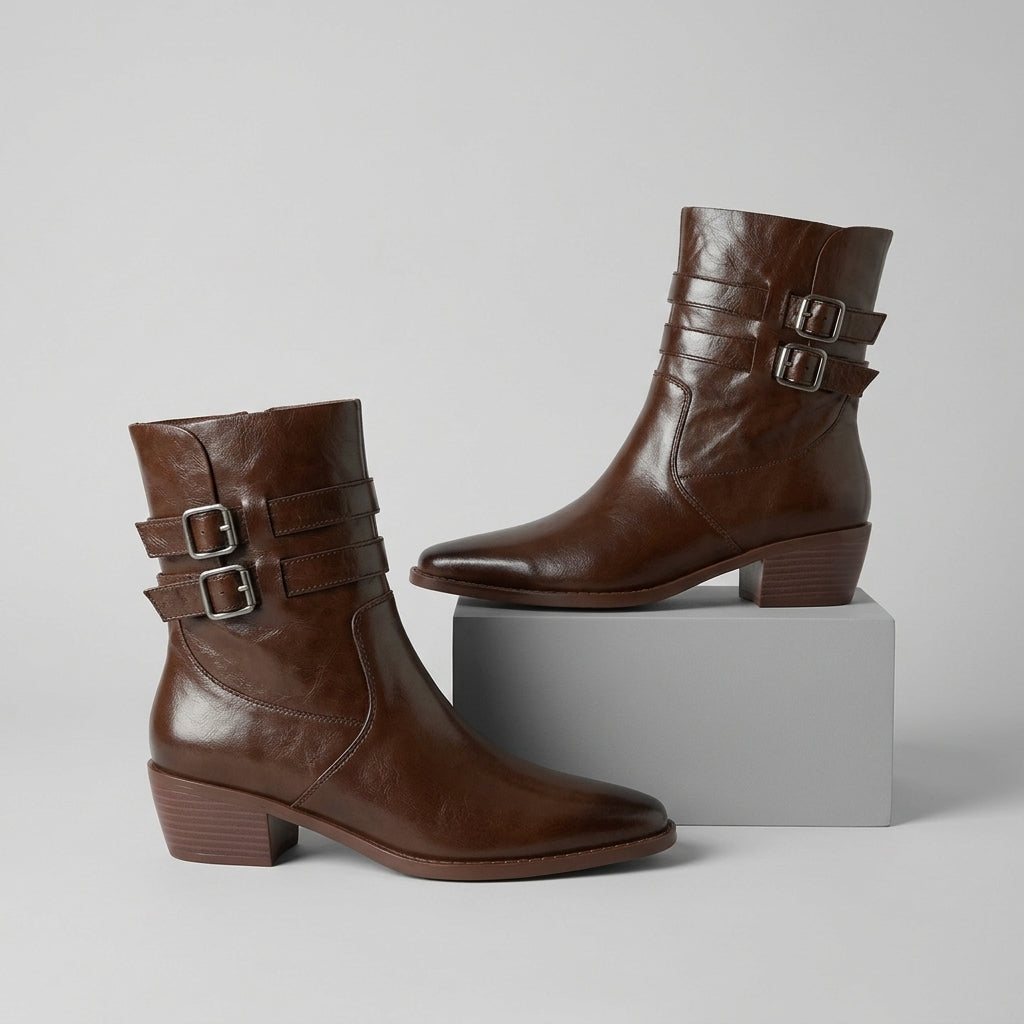 Blair Double Buckle Boot