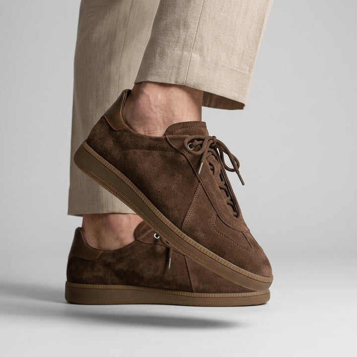 Caleb Suede Low-Top Sneaker