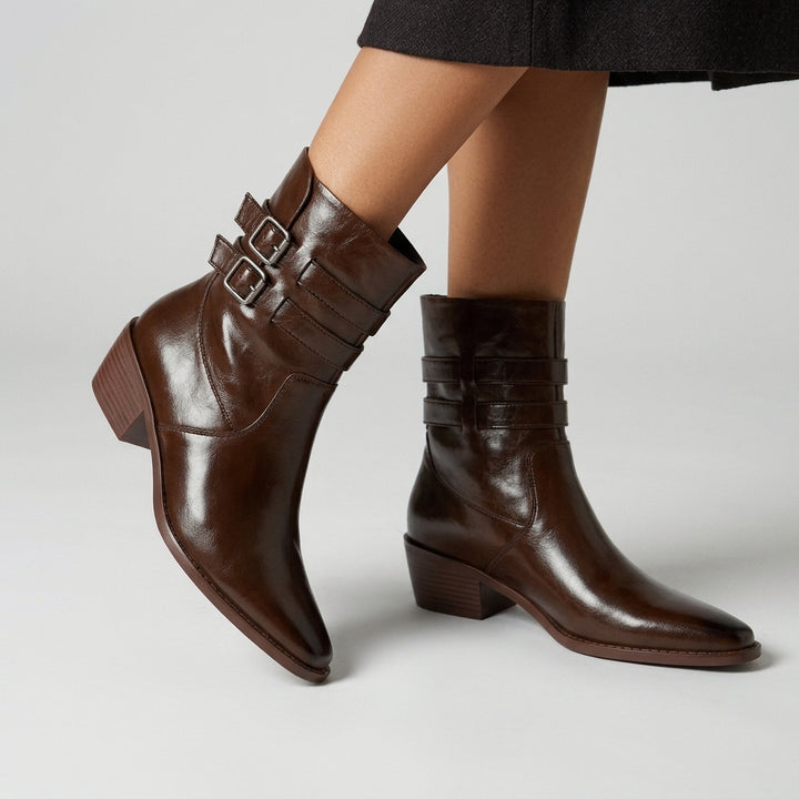 Blair Double Buckle Boot