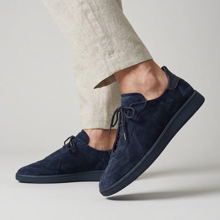 Caleb Suede Low-Top Sneaker