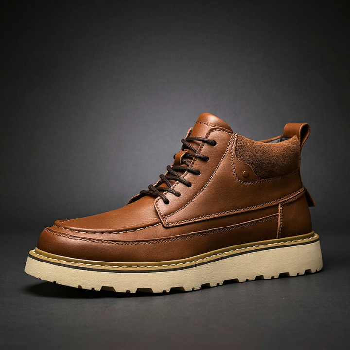 Caleb Genuine Leather Boot