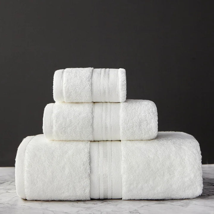 Crown Egyptian Cotton 3 Piece Towel Set