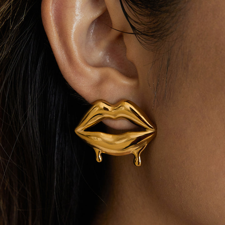 Contour Drip Earring
