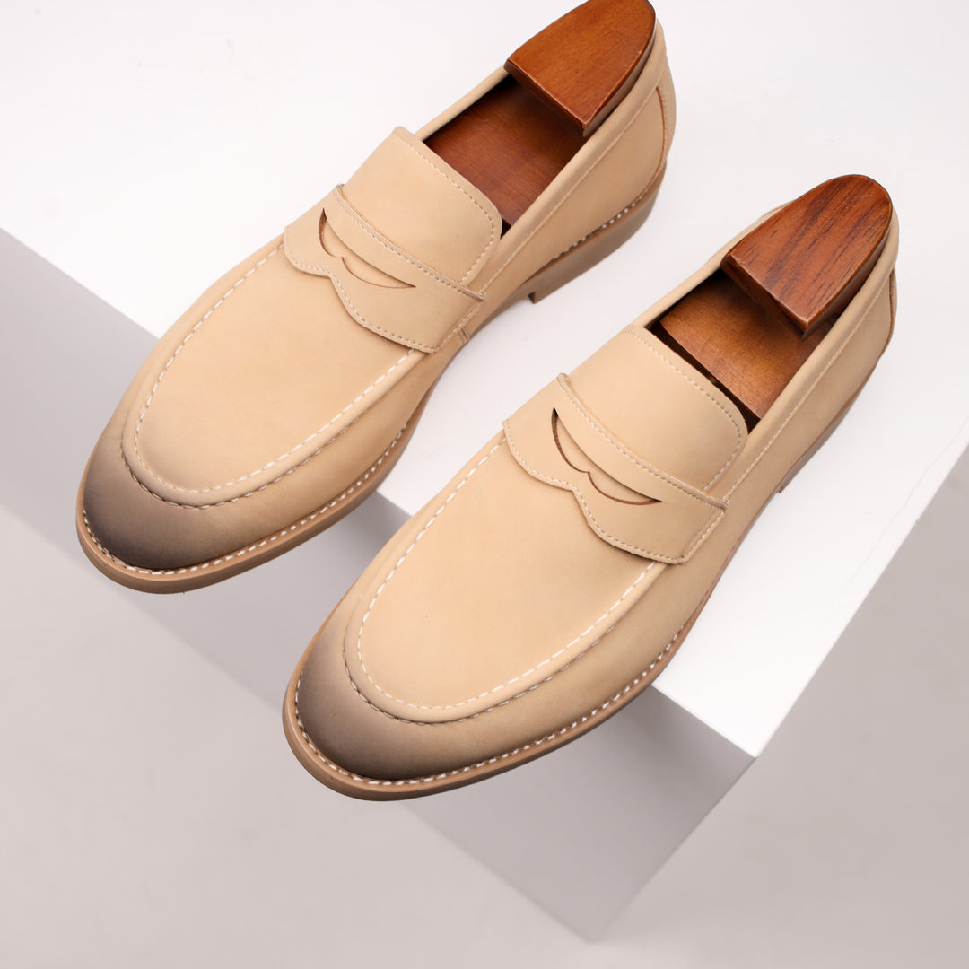 Salvatore Smooth Suede Loafer