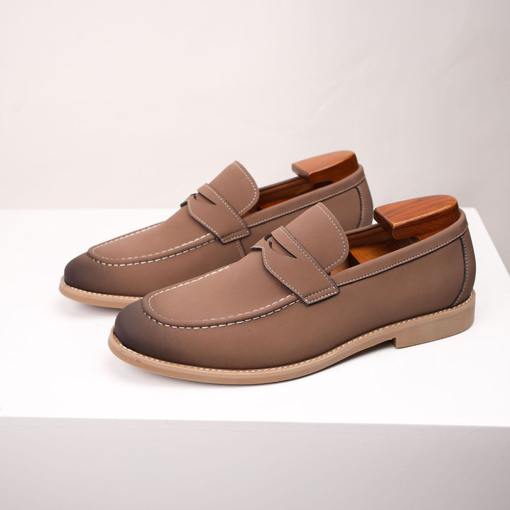 Salvatore Smooth Suede Loafer