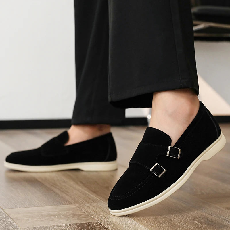 Darren Double Monk Strap Loafer