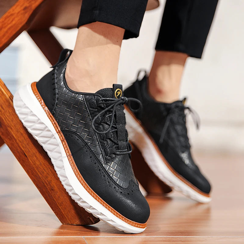 Nimbus Leather Brogue Sneakers