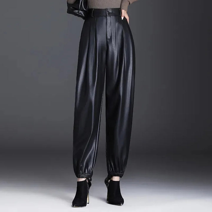 The Elise Faux Leather Pants