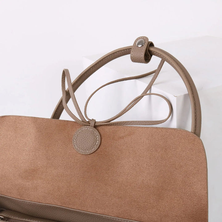 Bella Bow Leather Handbag
