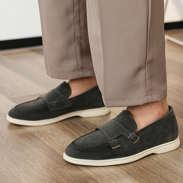 Darren Double Monk Strap Loafer
