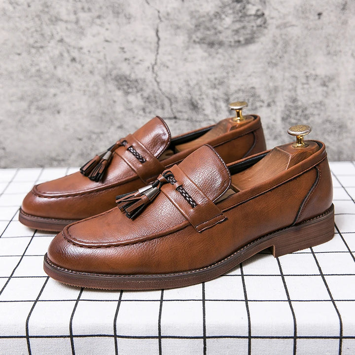 Anthony Veltucci Genuine Leather Loafer