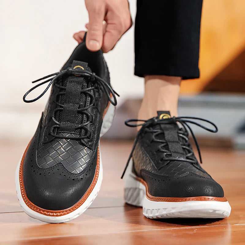 Nimbus Leather Brogue Sneakers