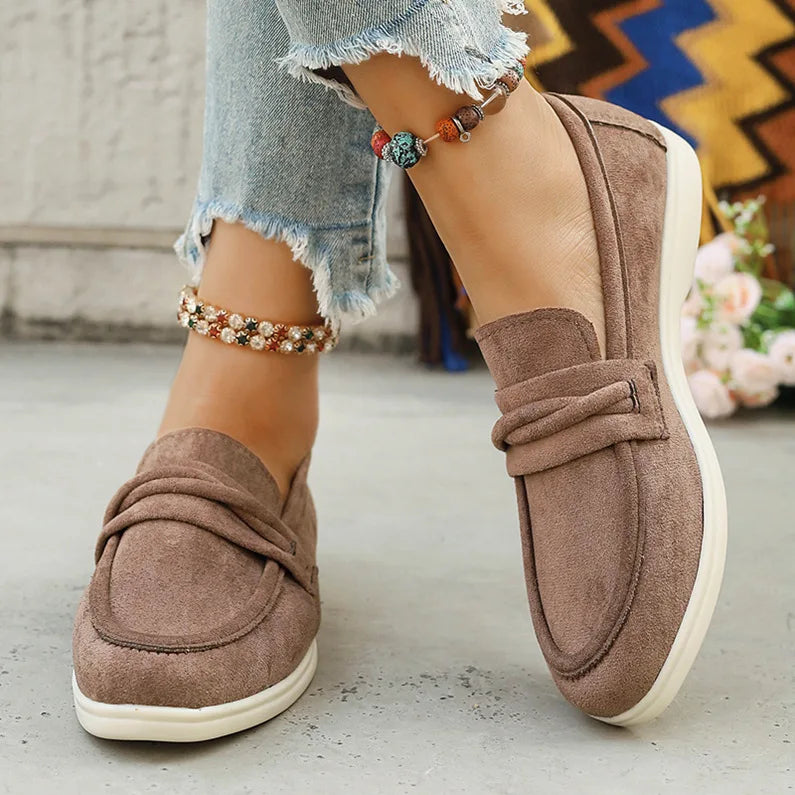 Sandra Suede Loafer