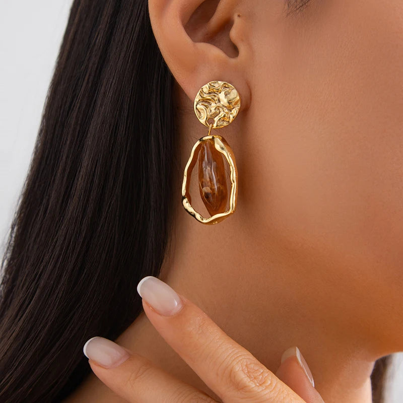 Contour Solis Drop Earrings