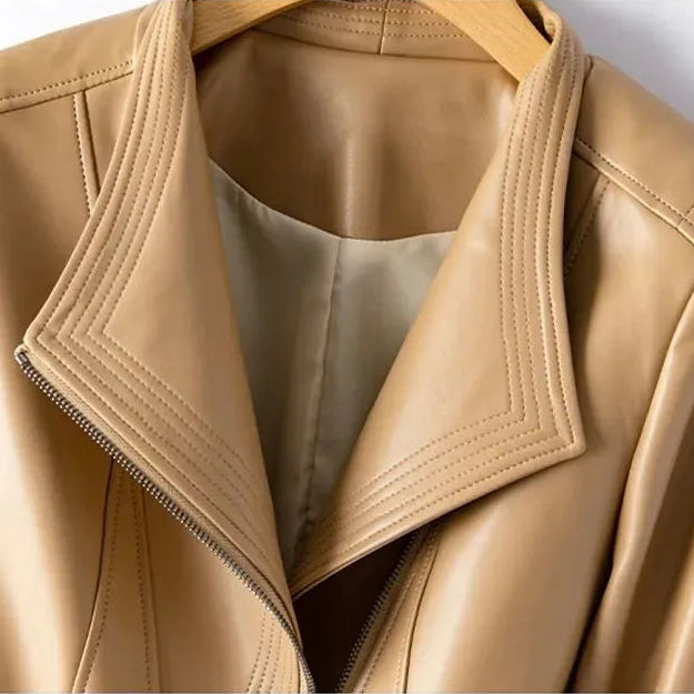 Natalie Tailored Leather Jacket