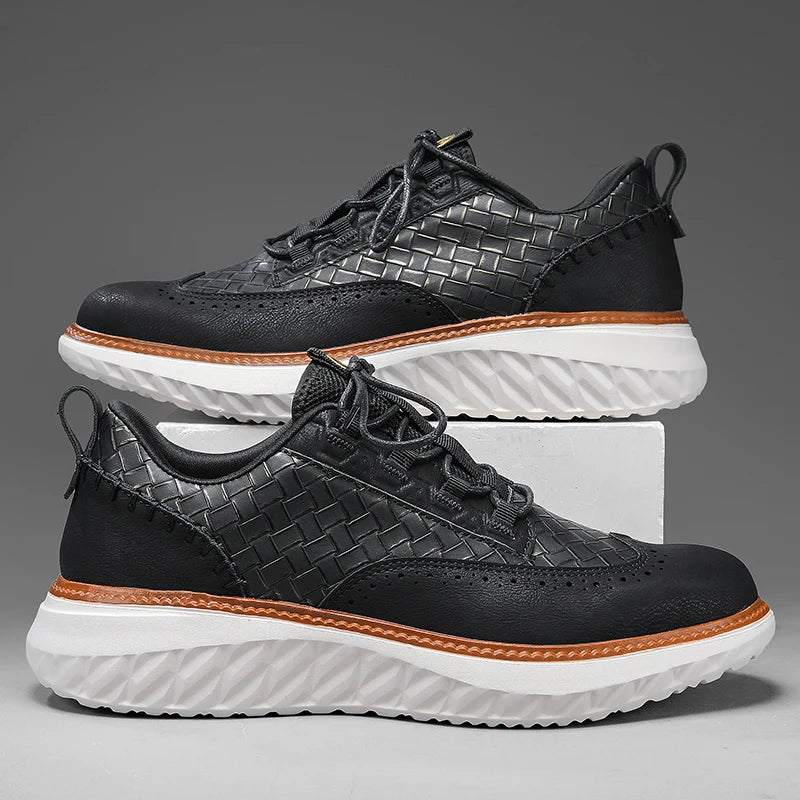 Nimbus Leather Brogue Sneakers