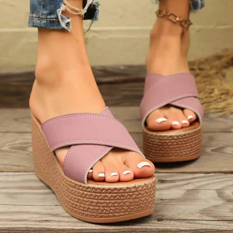 Jess Platform Wedge Sandal